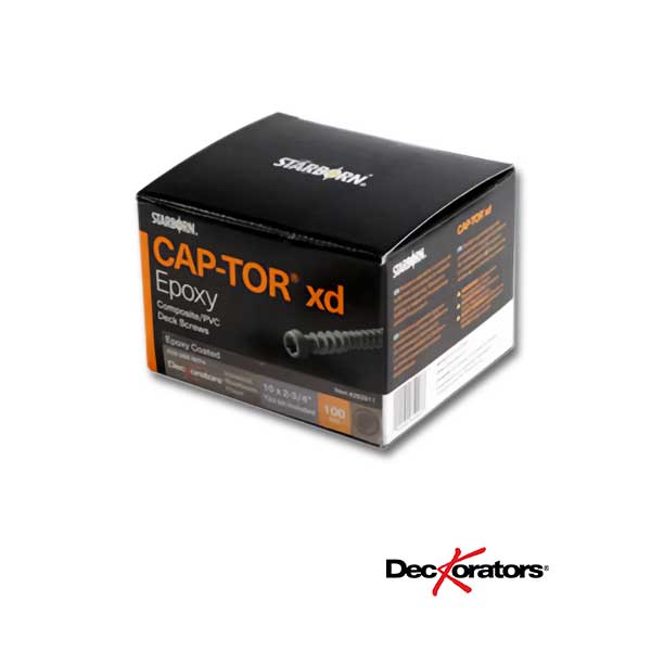 Deckorators Cap-Tor xd Deck Screws at The Deck Store USA
