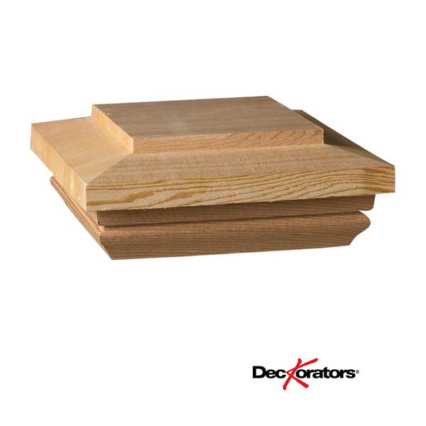 Deckorators Hatteras Flat Top Post Caps at The Deck Store USA
