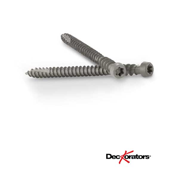 Deckorators Pro Plug Screws Closeup - The Deck Store USA