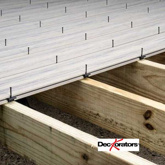 Deckorators StealthLock Clip Installation Inserting Clips at The Deck Store USA