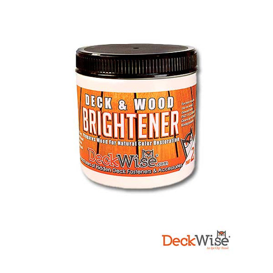 DeckWise Deck And Wood Brightener 16oz Jar at The Deck Store USA