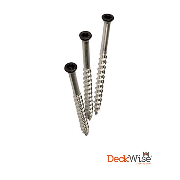 DeckWise ColorMatch Deck Screws - Black - The Deck Store USA