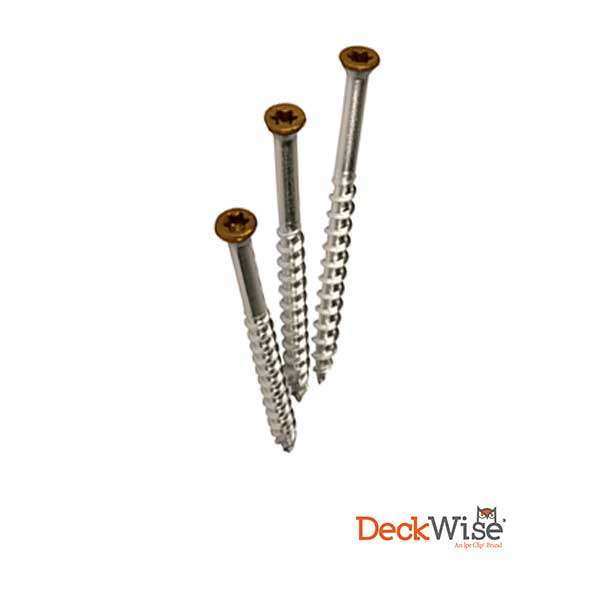 DeckWise ColorMatch Deck Screws - Cedar - The Deck Store USA
