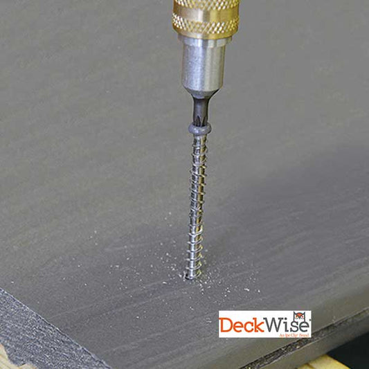 DeckWise Composite Deck Screw Installation - The Deck Store USA