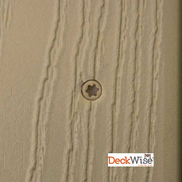 DeckWise Composite Deck Screw - Sand Installed - The Deck Store USA