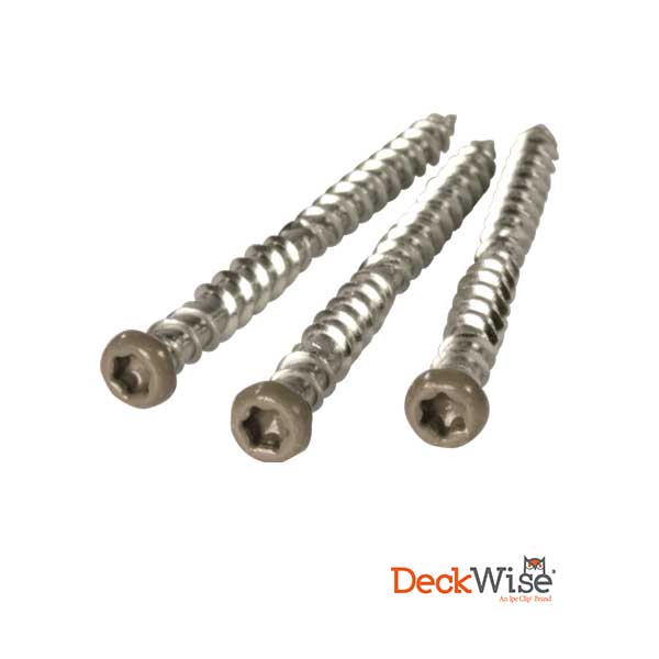 DeckWise Composite Deck Screws - Sand - The Deck Store USA