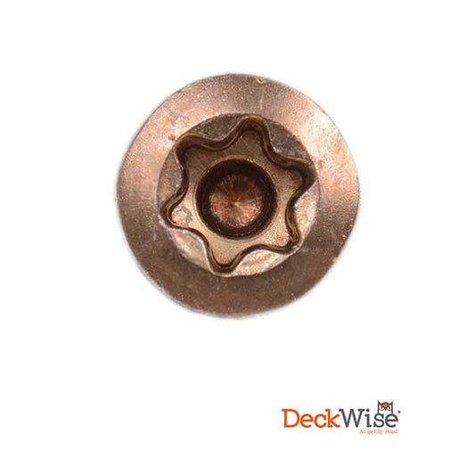 DeckWise Heat-Treated Deck Screw Head - The Deck Store USA