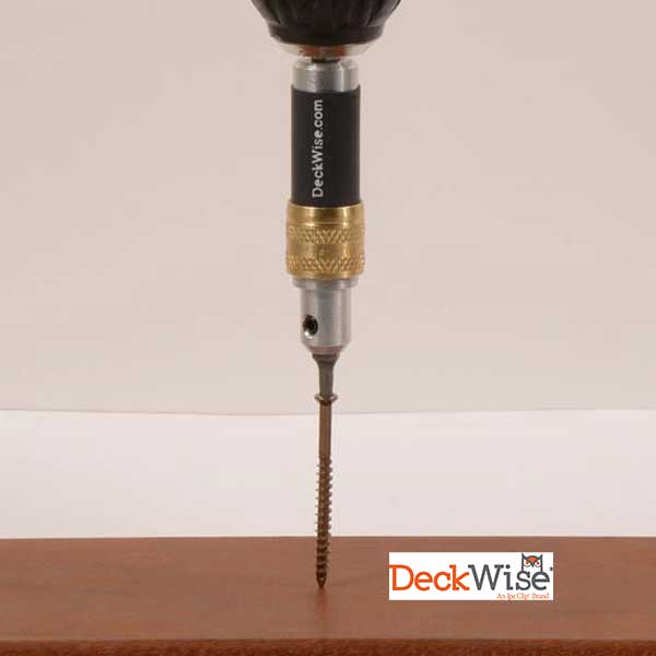 DeckWise Heat-Treated Deck Screw - Installation - The Deck Store USA