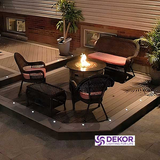 Dekor Deck Dots Installed - The Deck Store USA
