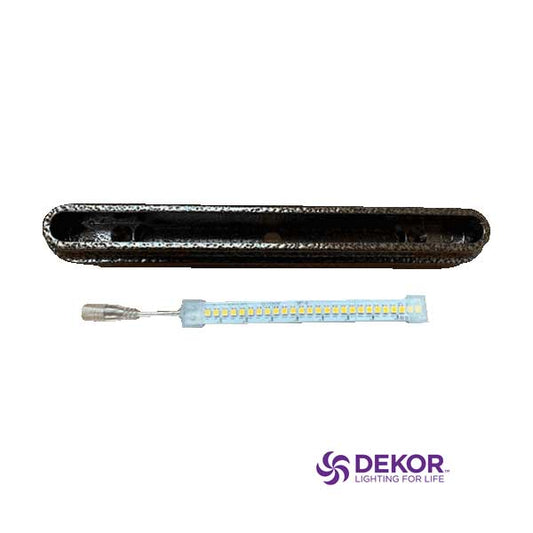 Dekor Lighted Glass Balusters LED End Cap - The Deck Store USA