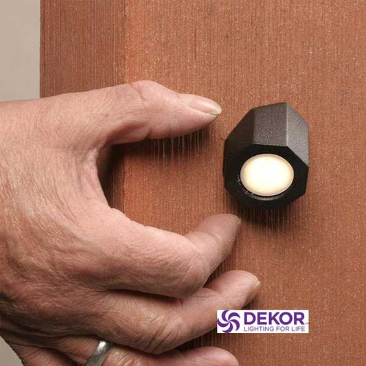 Dekor Petite Directional Post Lights - Adjustable - The Deck Store USA