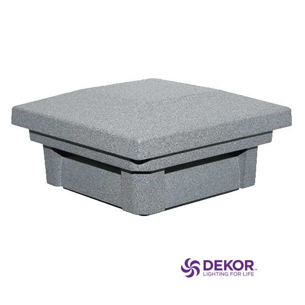 Dekor Savona Post Caps - Majestic Stone - The Deck Store USA