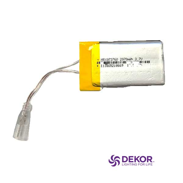 Dekor Savvy Solar Post Cap Light Battery - The Deck Store USA