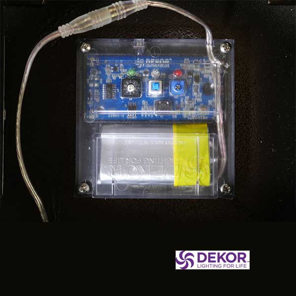 Dekor Savvy Solar Post Cap Light Controls - The Deck Store USA