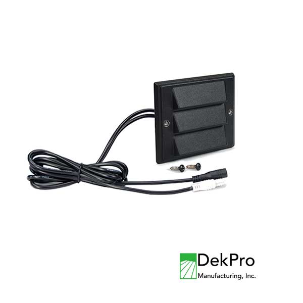 DekPro Effex Louvered Flush Riser Lights