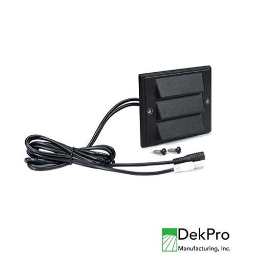 DekPro Effex Louvered Flush Riser Lights