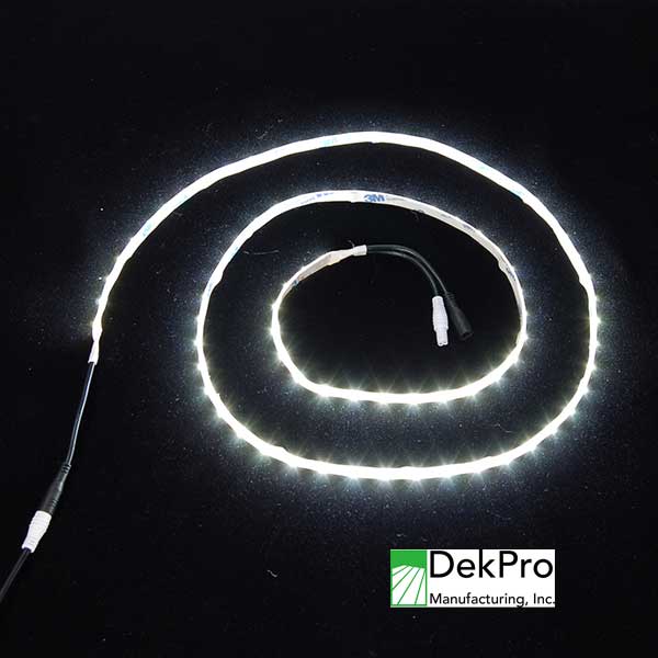 DekPro Effex LED Light Strip Lit - The Deck Store USA