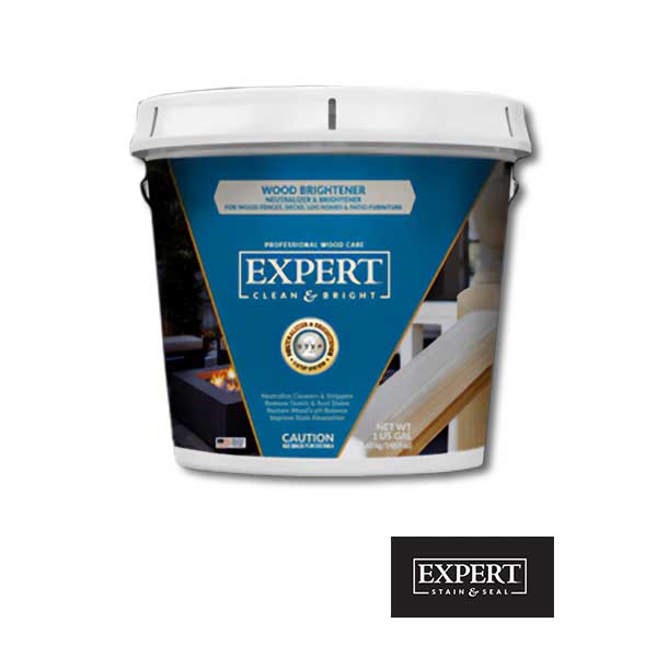 Expert Stain Wood Brightener 1 Gallon Bucket at The Deck Store USA