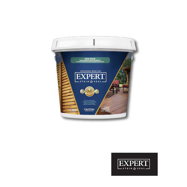 Expert Semi-Solid Wood Stain 1 Gallon Bucket at The Deck Store USA