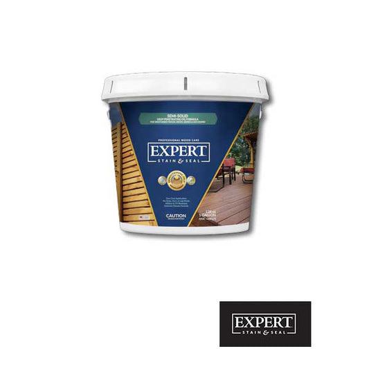Expert Semi-Solid Wood Stain 1 Gallon Bucket at The Deck Store USA
