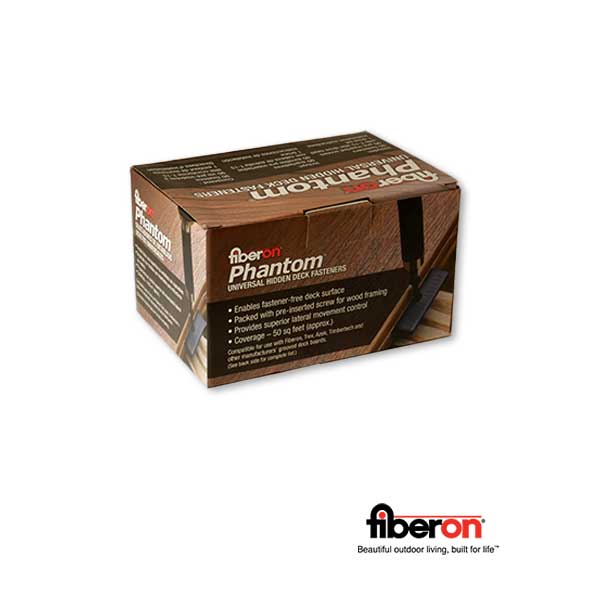 Fiberon Phantom Universal Hidden Deck Fasteners