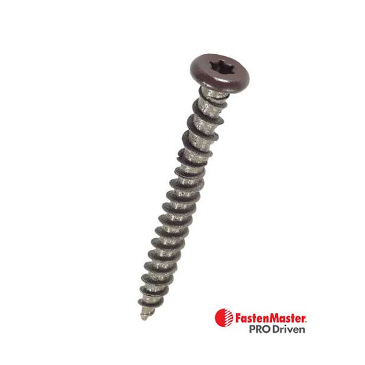 FastenMaster Trapease Fascia Screw Up Close - The Deck Store USA