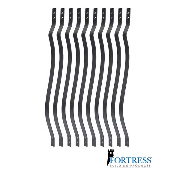 Fortress Vienna Belly Face Mount Balusters at The Deck Store USA