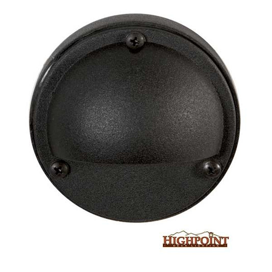 Highpoint Estes Rail Lights - Textured Black - The Deck Store USA