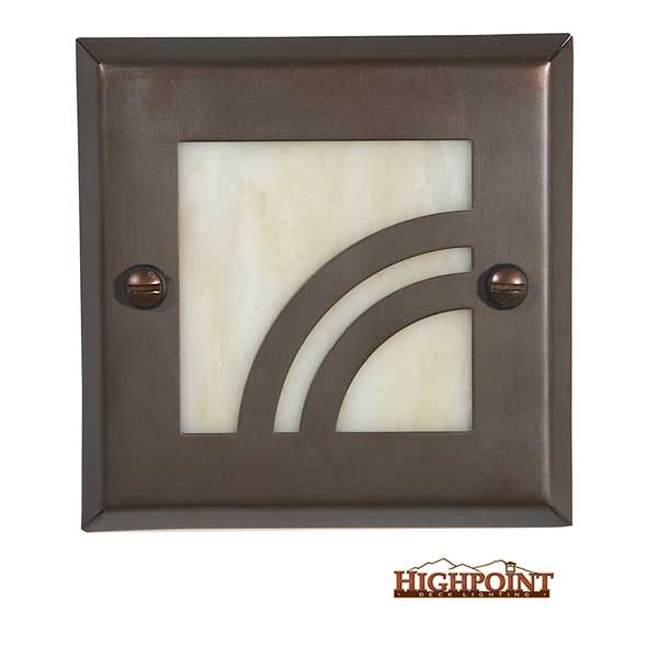 Highpoint Apex Recessed Step Lights - Antique Bronze - The Deck Store USA