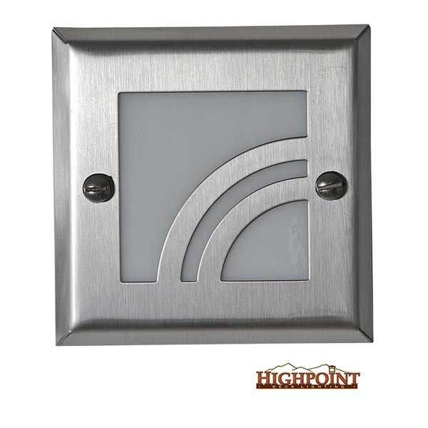 Highpoint Apex Recessed Step Lights - Stainless - The Deck Store USA