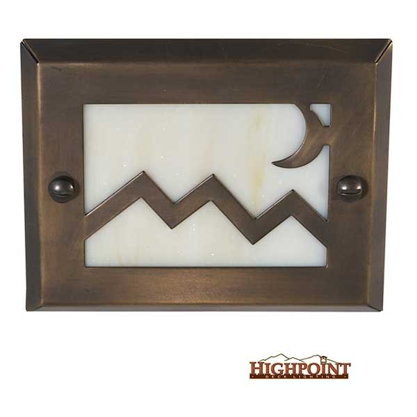 Highpoint Pikes Peak Recessed Step Lights - Antique Bronze - The Deck Store USA