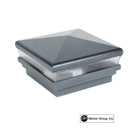 LMT Neptune Post Cap Lights - Antique Gray - The Deck Store USA
