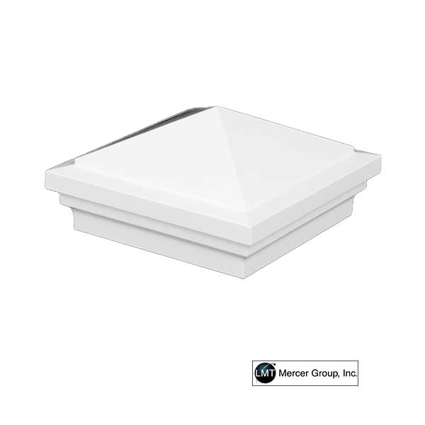 LMT Haven Post Caps - White - The Deck Store USA