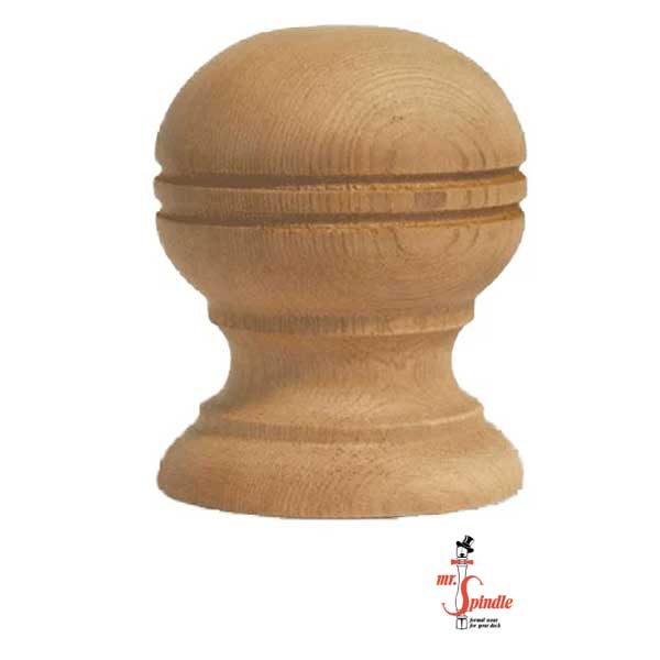 Mr. Spindle Globe Finials