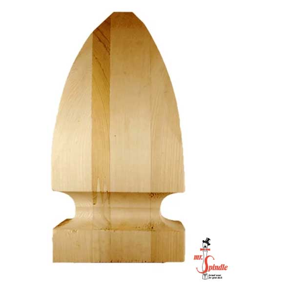 Mr. Spindle French Gothic 6" Finials at The Deck Store USA