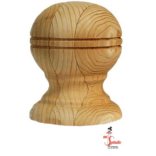 Mr. Spindle 6" Globe Finials