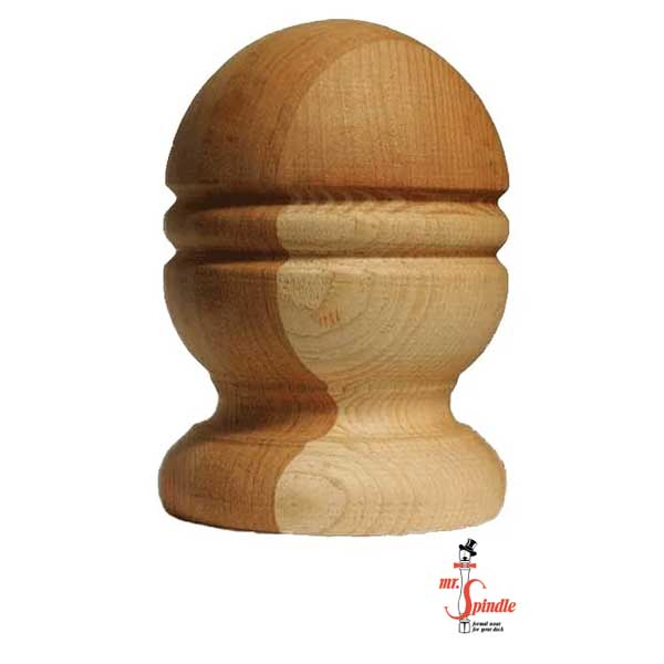 Mr. Spindle Queen Anne 6" Finials at The Deck Store USA