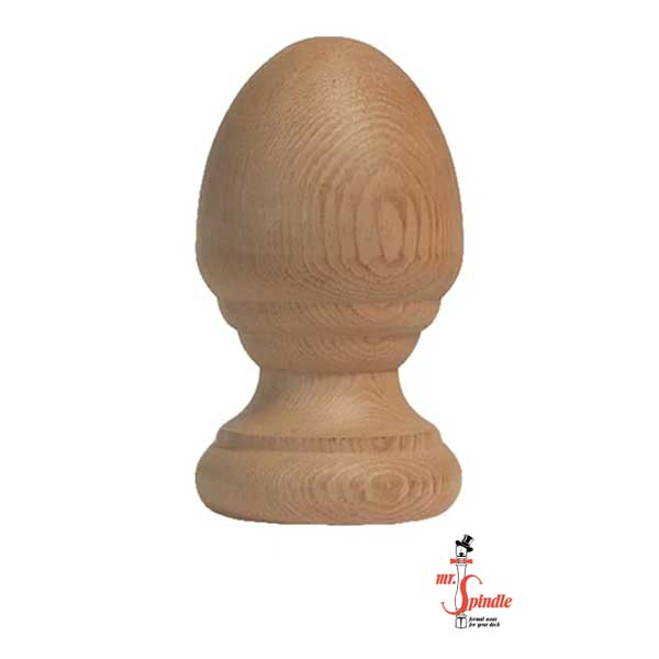 Acorn Finial With Rings At The Deck Store USA