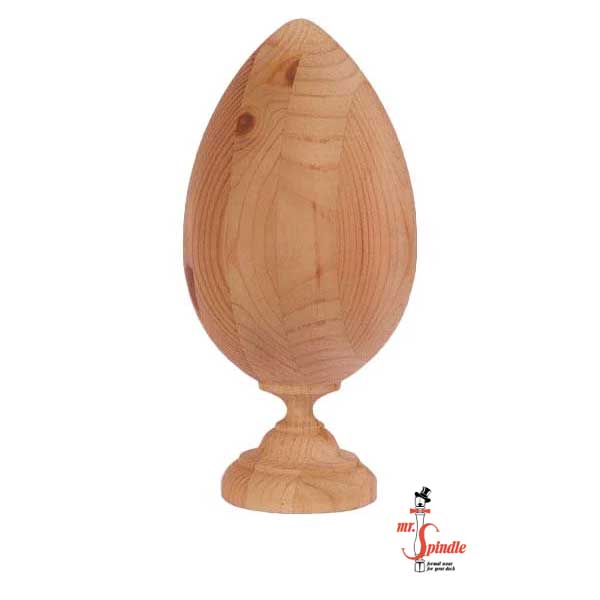 Mr. Spindle Boston Egg Finials at The Deck Store USA