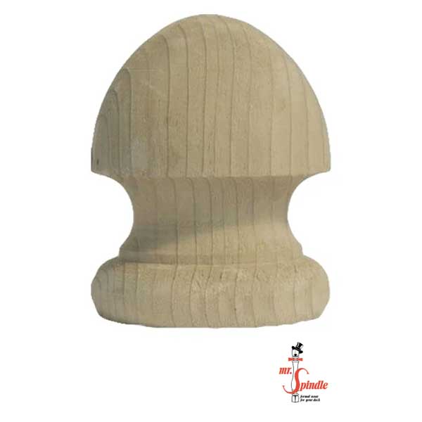 Mr. Spindle Mushroom Finials at The Deck Store USA