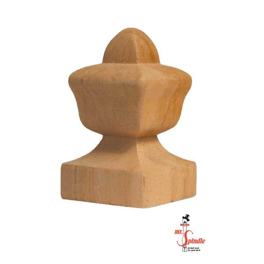 Mr. Spindle William and Mary Finials at The Deck Store USA
