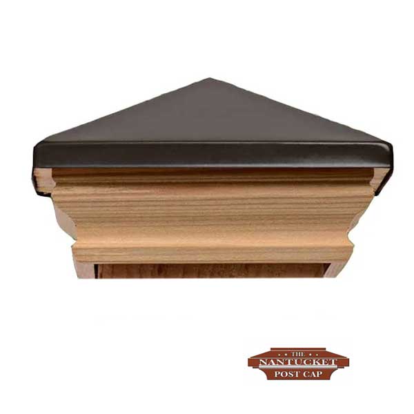 Nantucket Cambridge Pewter Post Cap at The Deck Store