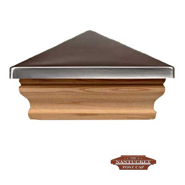 Nantucket Cambridge Stainless Post Cap at The Deck Store