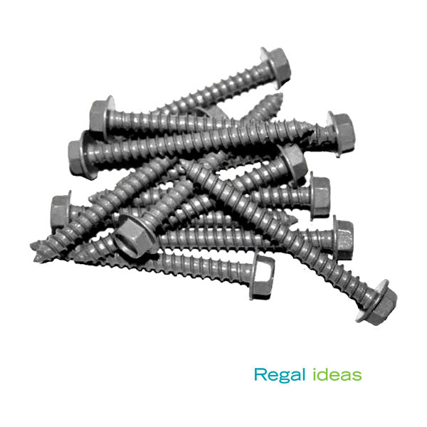 Regal 2-1/2" Lag Screws - Satin Aluminum - The Deck Store USA