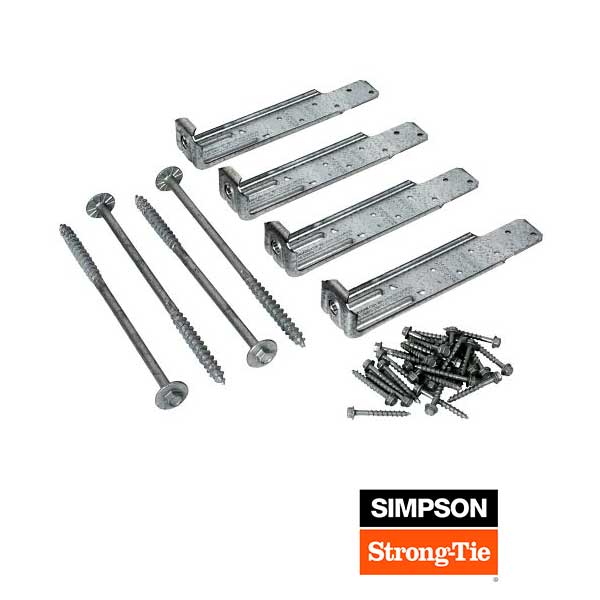 Simpson Strong-Tie DTT1ZKIT Deck Tension Ties at The Deck Store USA