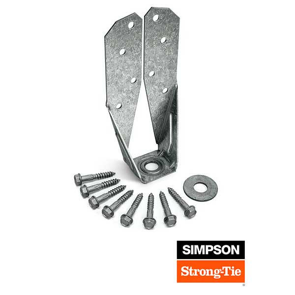 Simpson Strong-Tie DTT2Z Deck Tension Ties With Screws at The Deck Store USA