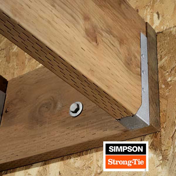 Simpson Strong-Tie Joist Hanger Installed - The Deck Store USA