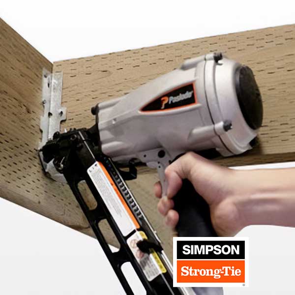 Strong-Drive Collated Nails In Use - The Deck Store USA