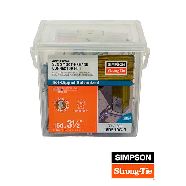 Strong-Drive SCN 16D5HDG-R Nails at The Deck Store USA