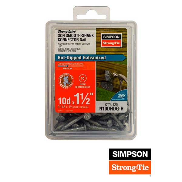 Strong-Drive SCN N10DHDG-R Nails at The Deck Store USA